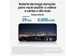 Smartphone Samsung Galaxy A56 5G, 128GB, 8GB RAM, 6.7", Preto - 4