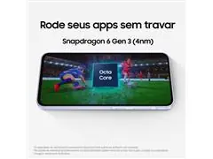 Samsung Galaxy A36 5G Violeta, 128GB, 6GB RAM Câmera 50MP Super AMOLED - 5