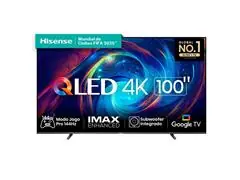 Smart TV Hisense UHD 4K QLED 100" Polegadas 100U76N com Wi-Fi - 1