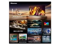 Smart TV Hisense UHD 4K Mini LED 85" Polegadas 85U8N com Wi-Fi - 5