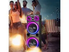 Caixa de Som Pulse Torre Double SP515 15 pol" LED Bluetooth- 3500w - 2