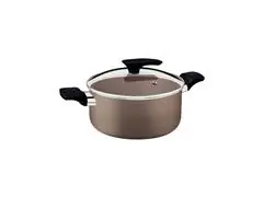 Caçarola Tramontina Milazzo Antiaderente Starflon Max Amêndoa 20 cm - 0