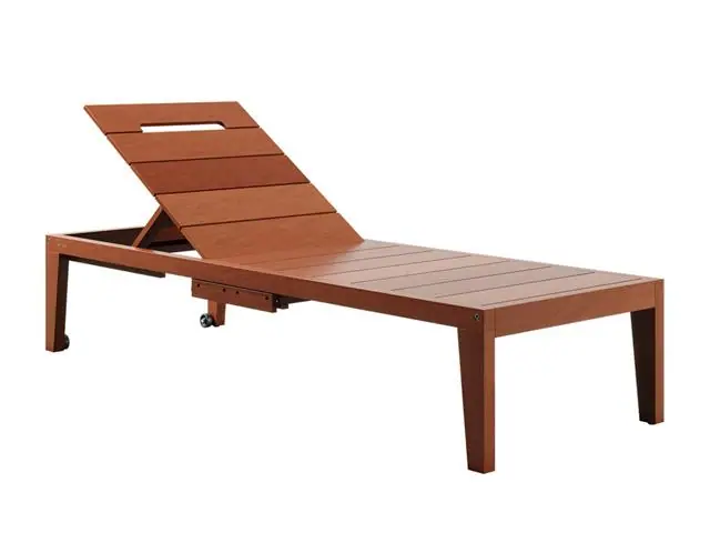 Espreguiçadeira Tramontina Lanati em Madeira Jatobá FSC