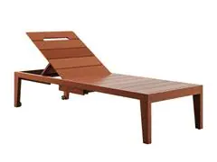 Espreguiçadeira Tramontina Lanati em Madeira Jatobá FSC - 0