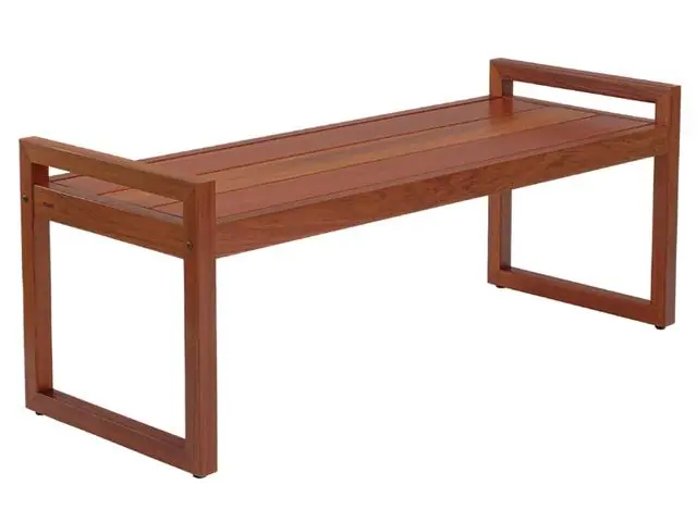 Banco de Madeira Tramontina Lanati em Madeira Jatobá sem Encosto 130 c