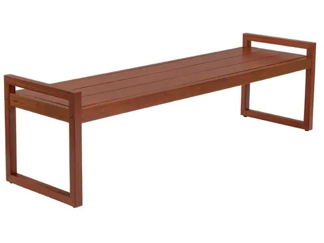 Banco de Madeira Tramontina Lanati em Madeira Jatobá sem Encosto 180 c