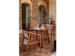 Mesa Quadrada Tramontina Lanati em Madeira Jatobá FSC - 3