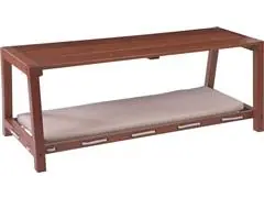 Banco Pet Tramontina Lanati em Madeira Jatobá FSC