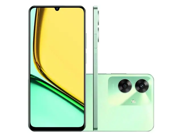 Smartphone Realme Note 60S 256GB 8GB de RAM Verde