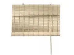 Colecao Bauhaus Persiana Rolo Bambu 120X160 Cor Honey Mapple - 1