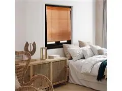 Colecao Hanoy Persiana Rolo Bambu 120X160 Cor Cedro - 1