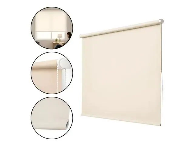 Soft Linho Persiana Rolo 160X160 Bege