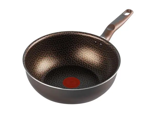Frigideira Wok Rochedo Expert Chocolate 24cm