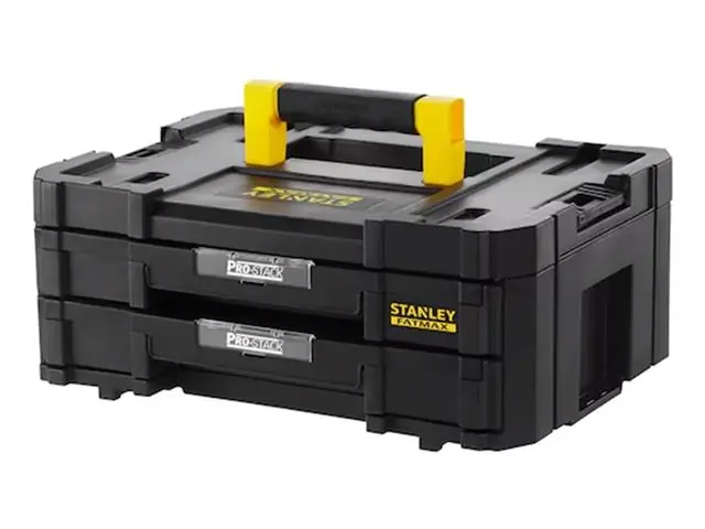 2 Gavetas Stanley FatMax Pro-Stack Organizadora 40x30x15cm