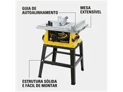 Serra de Bancada Stanley 10" 2000W 110V - 1
