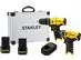 Kit Stanley Parafusadeira e Furadeira 12V 2 Baterias - 0