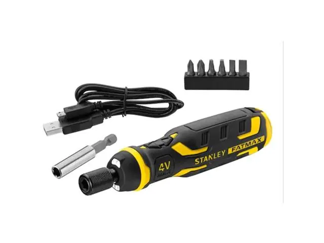 Chave de Fenda Stanley 4V Recarregável Sem Fio