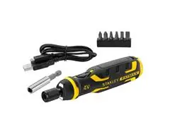 Chave de Fenda Stanley 4V Recarregável Sem Fio