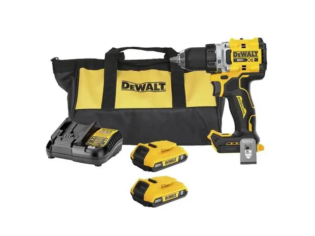 Kit Parafusadeira DeWalt 1/2" 20V 2 Baterias