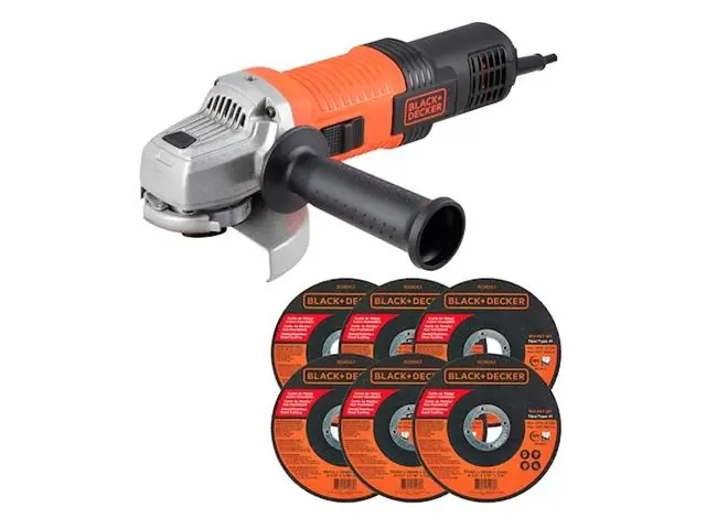 Esmerilhadeira Angular Black+Decker 4-1/2" 920W 110V