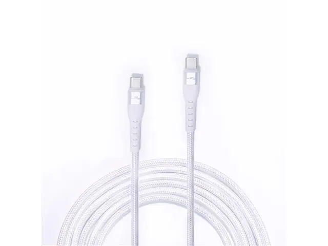 Cabo Carregamento e Dados Lity USB A/USB C  60W/3A 2M Branco (C11B)