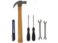 Kit de Ferramentas com Martelo Tramontina 6 Peças - 1