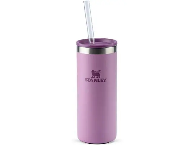 Can Cooler Slim Stanley com Tampa Lilac 0,29L