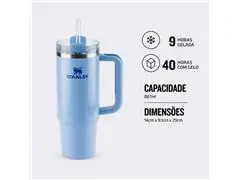 Copo Térmico Stanley Quencher Cornflower Gloss 0,887L - 4