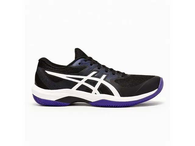 Tênis Asics GAME FF CLAY/OC 001 BLACK/WHITE Masc