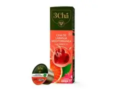 Cápsula de Chá de Laranja Mediterrânea com Hibisco TRES 3Chá - 0