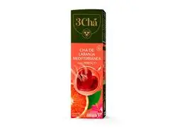 Cápsula de Chá de Laranja Mediterrânea com Hibisco TRES 3Chá - 1
