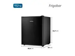 Frigobar Mondial 73L Porta Reversível Preto 220V - 6