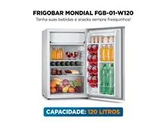 Frigobar Mondial 120L Porta Reversível Branco 220V - 2