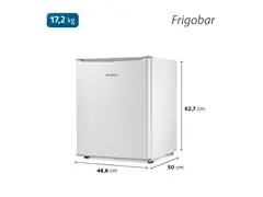 Frigobar Mondial 73L Porta Reversível Branco 110V - 3