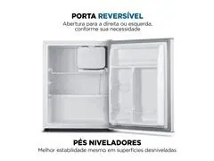Frigobar Mondial 73L Porta Reversível Branco 110V - 6
