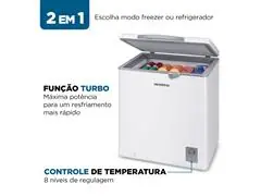 Freezer Horizontal 150L Mondial Branco 110V - 2