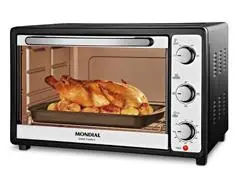 Forno Elétrico 52L Grand Family II Mondial Preto/Inox 1800W 220V