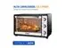Forno Elétrico 52L Grand Family II Mondial Preto/Inox 1800W 220V - 1