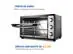 Forno Elétrico 52L Grand Family II Mondial Preto/Inox 1800W 220V - 5