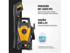 Lavadora de Alta Pressão Aqua Power Mondial Cinza/Amarela 1400W 220V - 2