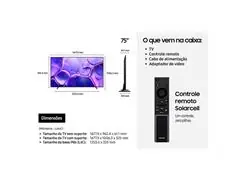 Smart TV LED 75"LG UHD 4K IA ThinQ TV HDR10 webOS 24 3HDMI Alexa Wi-Fi - 3