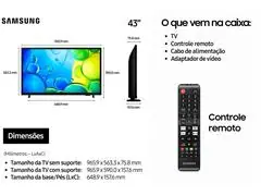 Smart TV LED Samsung 43" Full HD Tizen HDR+ Wi-Fi 2 HDMI USB1 - 8