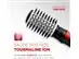 Escova Rotativa Ceramic Íon Turbo Mondial Vermelho/Preto, 1200W 110V - - 2