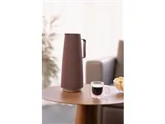 Bule Térmico Tramontina em Plástico Marrom Café com Ampola de Vidro 1L - 2