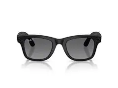 Ray-Ban Meta Wayfarer Matte Black | Polar Gradient Graphite - 1