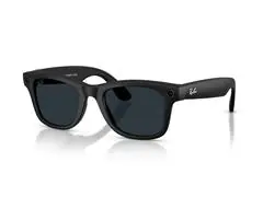 Óculos Ray-Ban Meta Wayfarer Matte Black | Transitions Gray - 0