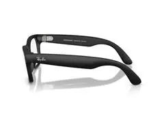 Óculos Ray-Ban Meta Wayfarer Matte Black | Transitions Gray - 8