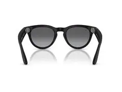 Óculos Ray-Ban Meta Headliner Matte Black | Polar Gradient Graphite - 5