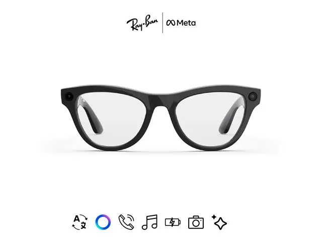 Óculos Ray-Ban Meta Skyler  | Transitions Graph Green