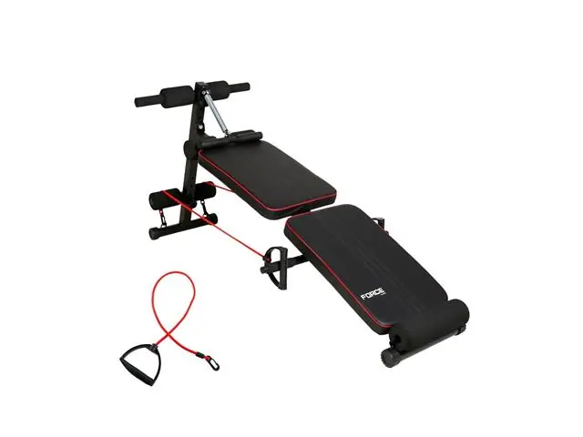 Prancha Abdominal Gadnic Multifuncional Com Apoio E Elásticos